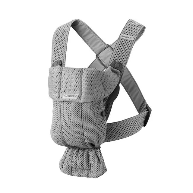 Babybjörn Baby Carrier Mini Gray 3d Mesh | REBEL (formerly Rebelstork)