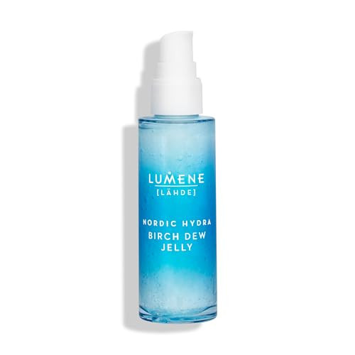Lumene Nordic Hydra [Lähde] Birch Dew Jelly - Dual Hydrating Serum Face Moisturizer with Hyaluronic Acid and Nordic Birch Sap - Faily Face Serum for Dry Skin and All Skin Types (1.7 fl oz) | Amazon (US)