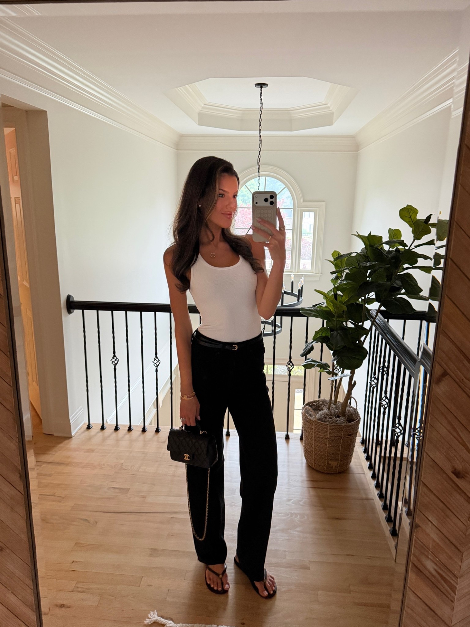 Perfect causal date night fit! Wearing a small in the tank & 26L in jeans.

#LTKootd #LTKgrwm