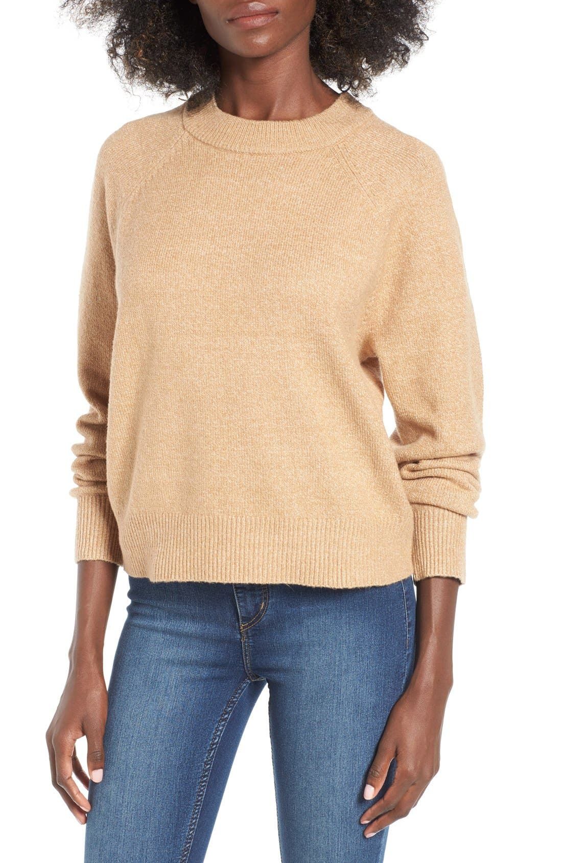 Crewneck Raglan Pullover | Nordstrom