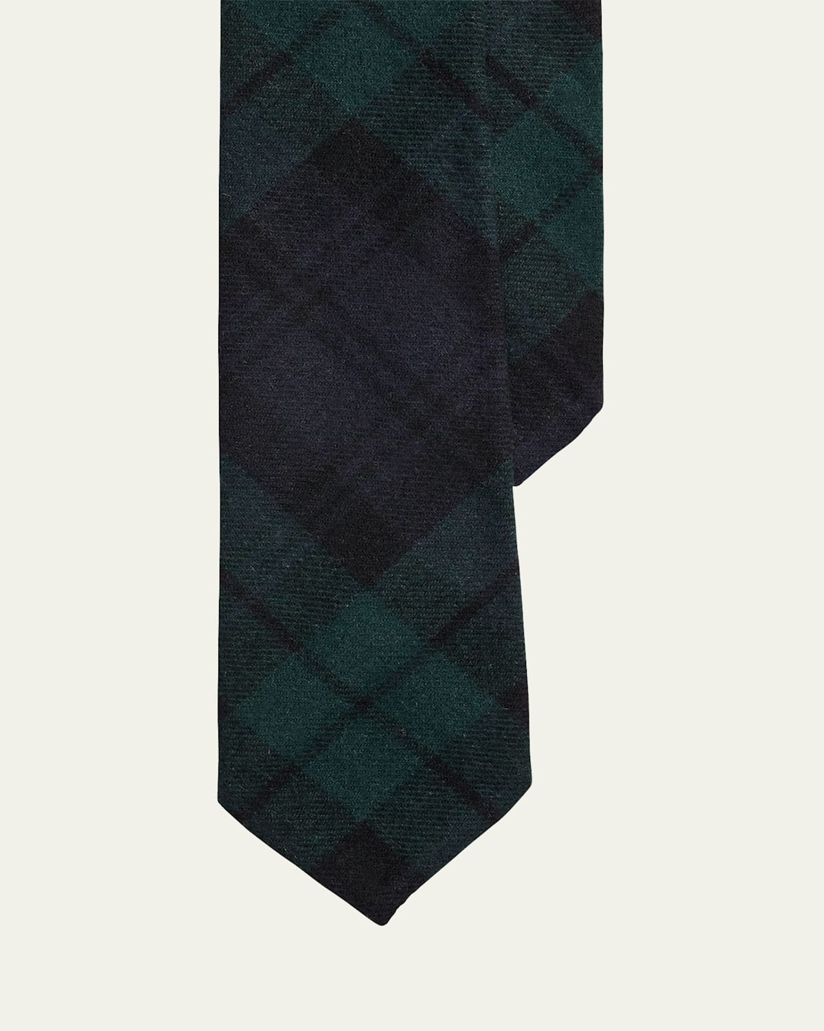 Men's Cashmere Black Watch Tartan Plaid Tie | Bergdorf Goodman