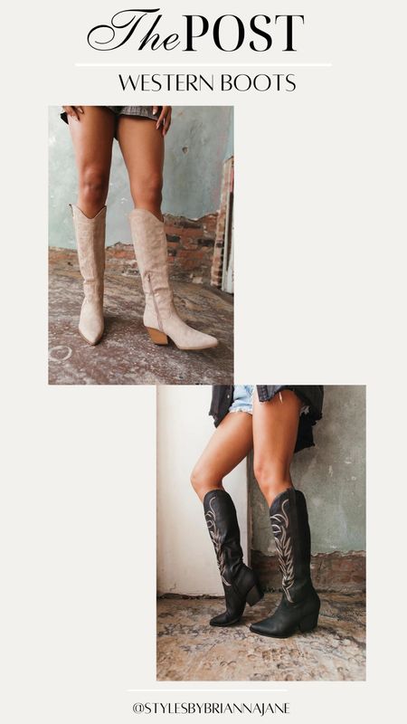 I have both of these pairs of western boots and they are such great quality! Comfortable too!
Runs tts.
Use code: Postie20

#LTKstyletip #LTKfindsunder100 #LTKshoecrush