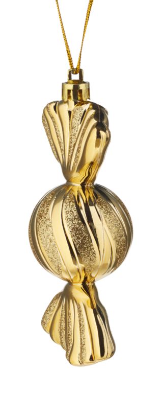 CANVAS Gold Collection Twist Candy Ornament, 4-in | Canadian Tire