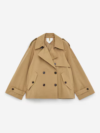 Kurze Trenchjacke – Beige – Damen – ARKET DE | Arket EU