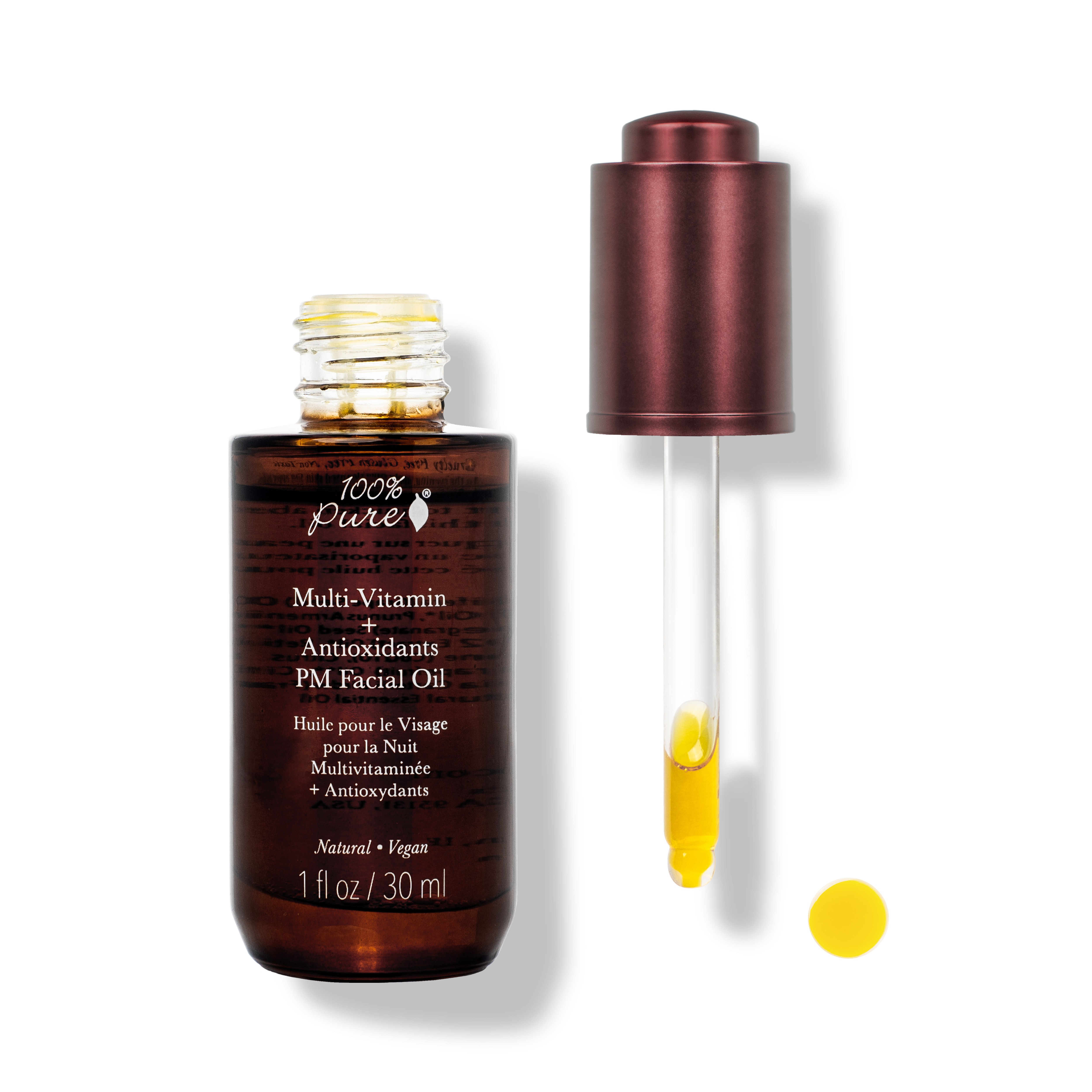 Multi-Vitamin + Antioxidants PM Facial Oil | 100% Pure