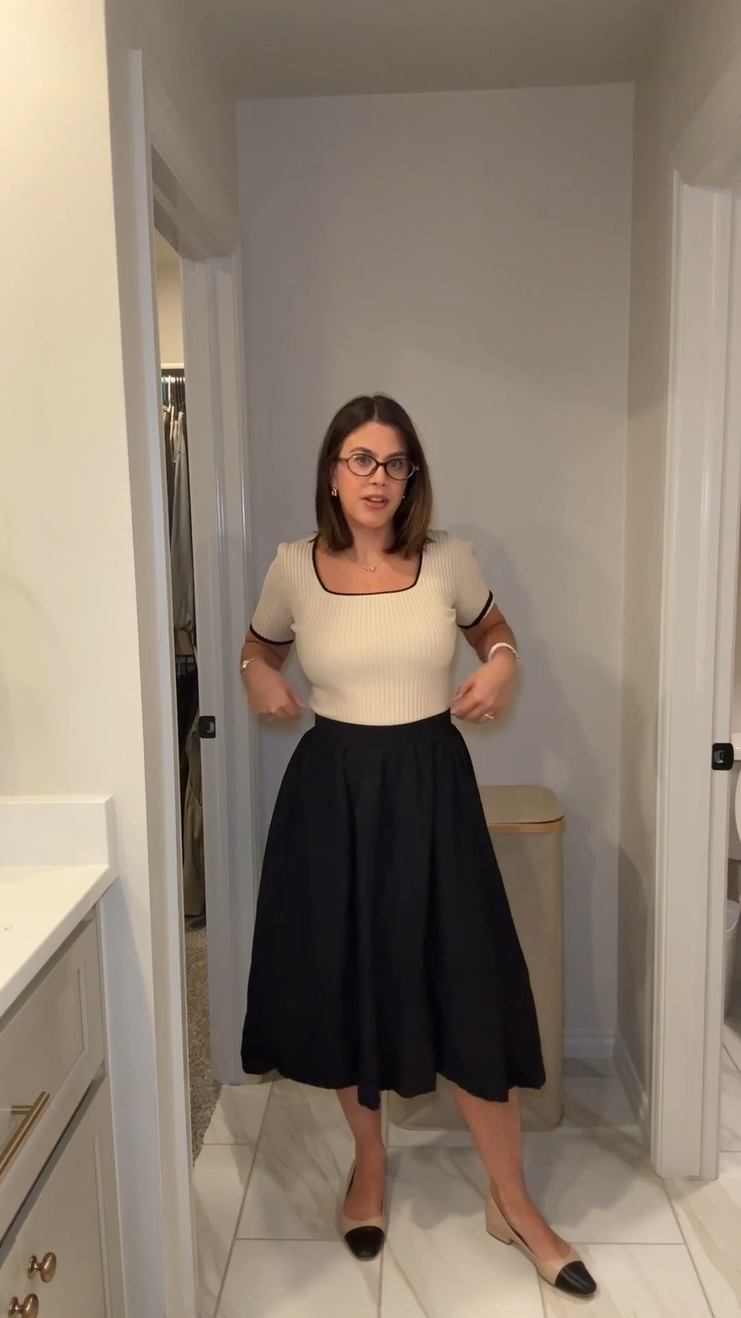 Today’s all Amazon easy work outfit. Love this skirt I get so much use out of it and a comfortable knit is always a win.

#LTKootd #LTKWorkwear #LTKSeasonal