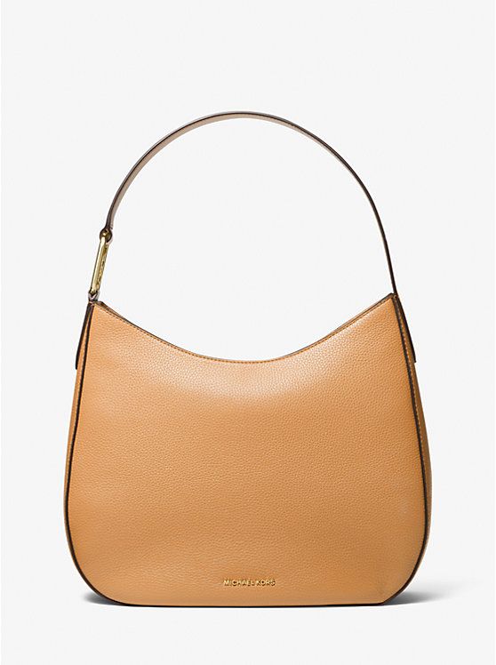 Kensington Large Pebbled Leather Hobo Shoulder Bag | Michael Kors CA