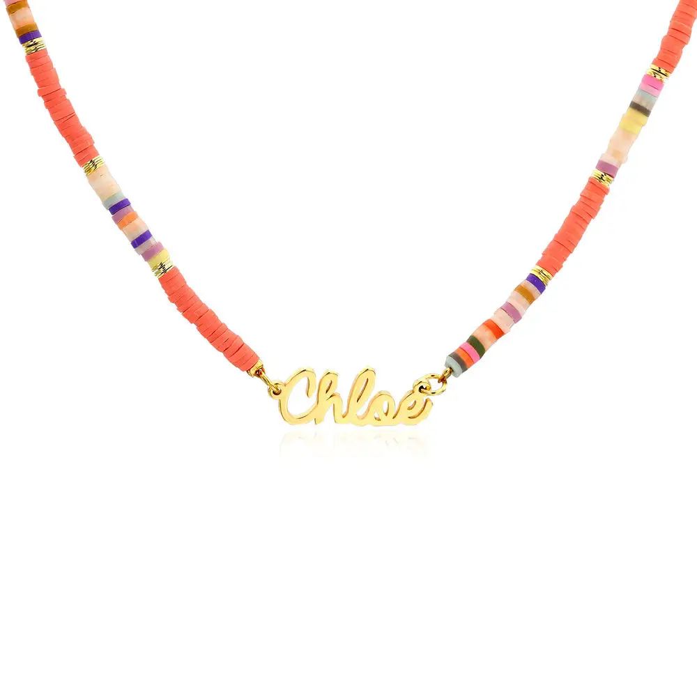 Sweet & Sour Name Necklace in 18K Gold Plating | MYKA
