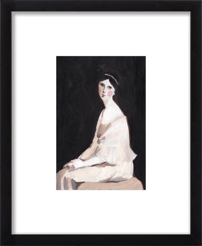 A woman in monochrome | Artfully Walls