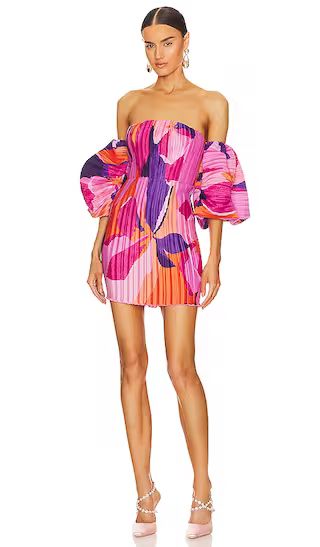 Sirene Mini Dress in Capri | Revolve Clothing (Global)