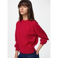 Uniqlo - 100% Cashmere Crew Neck Jumper - Red - XS | UNIQLO (UK)