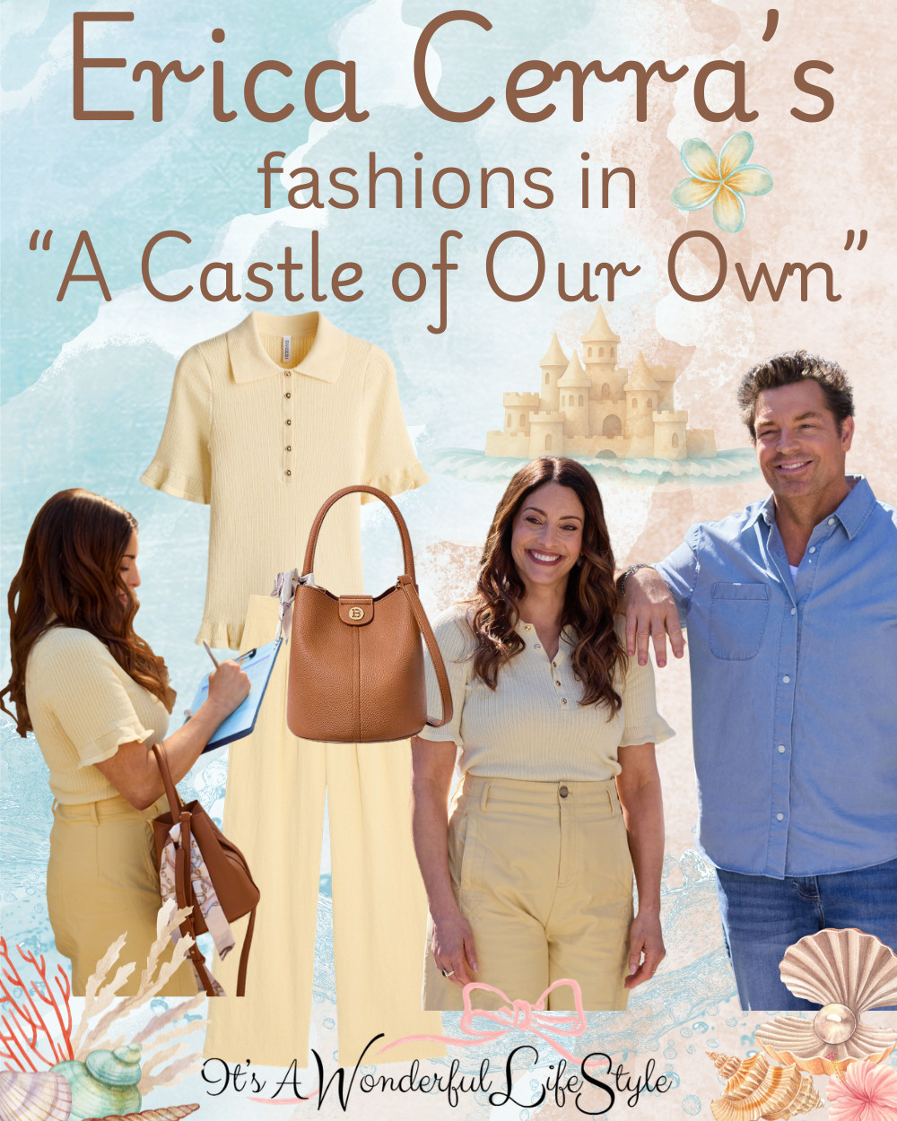 ☀️ Sunshine, seaside charm, and one effortlessly chic look! Erica Cerra's soft butter-yellow outfit in A Castle of Our Own is the perfect blend of timeless and coastal styles. You can find her look (plus similar pieces) in my LTK... so you can recreate it for summer!

Shop the outfit now in my LTK! 💛🏖️✨

#LTKStyle #LTKSummer #HallmarkStyle #EricaCerra #ACastleOfOurOwn #SummerFashion #CoastalStyle #ButterYellow #ResortStyle #HallmarkMovies #FashionFinds #ItsAWonderfulLifeStyle 

 