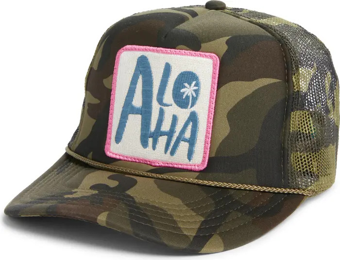 Friday Feelin’ Aloha Patch Trucker Hat | Nordstrom | Nordstrom