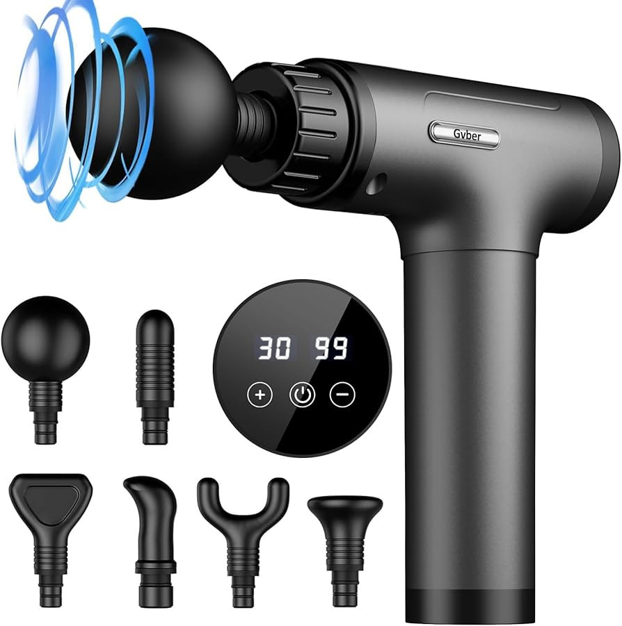 Massage Gun, Deep Tissue Massage Gun, Super Quiet Portable Electric Sport Massager, Handheld Mini... | Amazon (US)