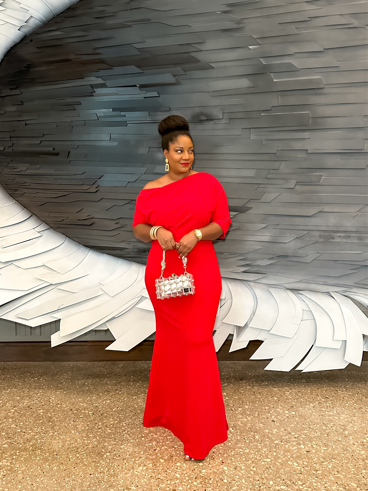 Love this red gown from @nordstrom. ❤️ I sized up to a 14 for a looser fit. I also linked similar gowns from @amazon that are more affordable. 

Wedding guest dress // black tie wedding // black tie dress // floor length gown // red gown // long red dress // dress with sleeves // evening gown // gown with sleeves // fall wedding // holiday dress //holiday gala dress

#LTKParties #LTKHoliday #LTKWedding