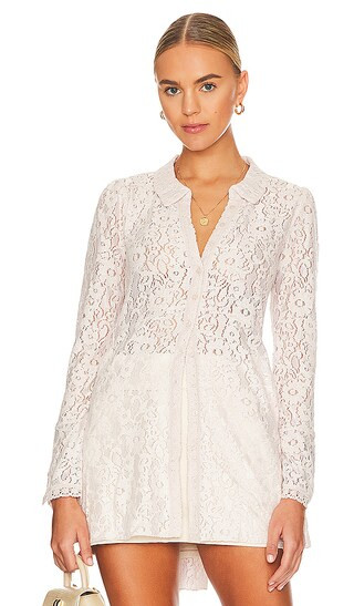 Heather Tunic in Champagne Dream | Revolve Clothing (Global)