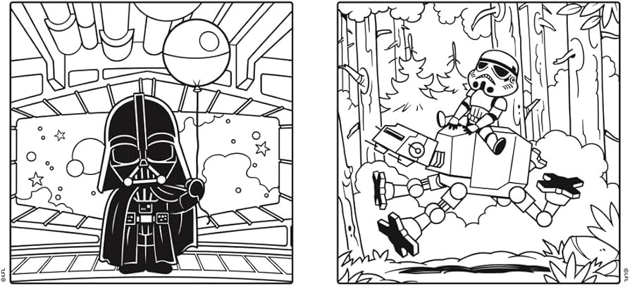 Star Wars: A Cute and Cosy Colouring Book | Amazon (UK)