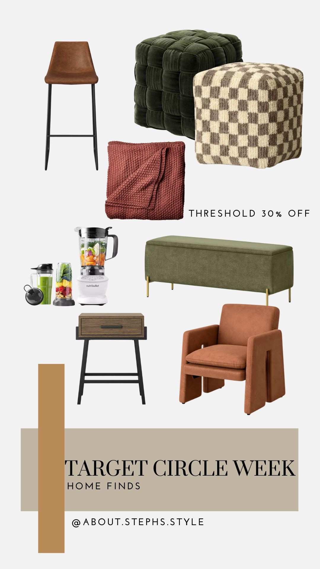 Target circle week home sale threshold 

#LTKSeasonal #LTKHome #LTKSaleAlert
