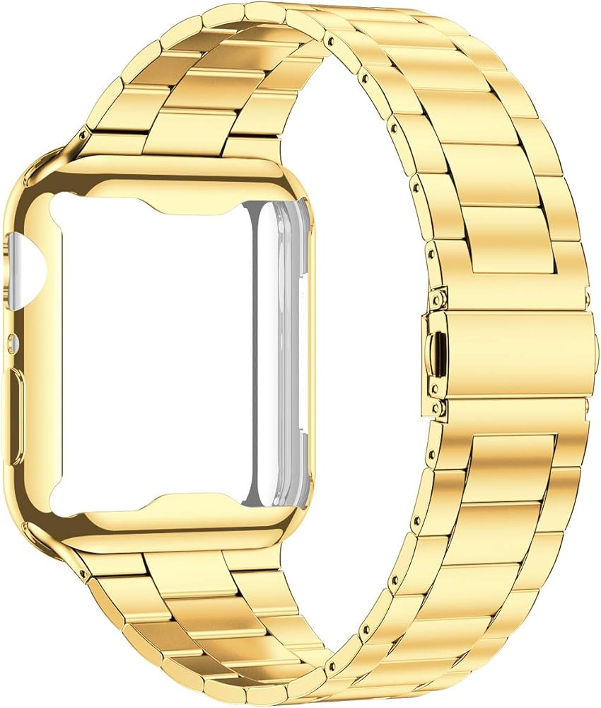 Wolait Compatible with Apple Watch Ultra Band 42mm 44mm 45mm 49mm 38mm 40mm 41mm with Case, Upgra... | Amazon (US)