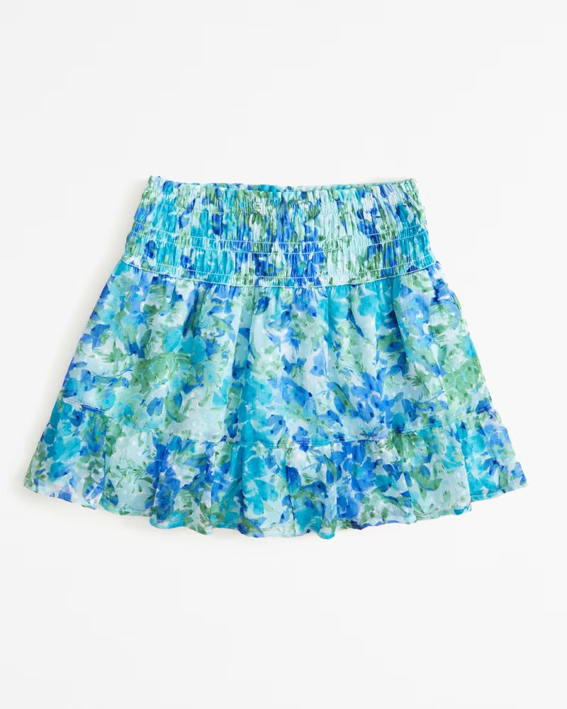 ruffle mini skirt | Abercrombie & Fitch (US)