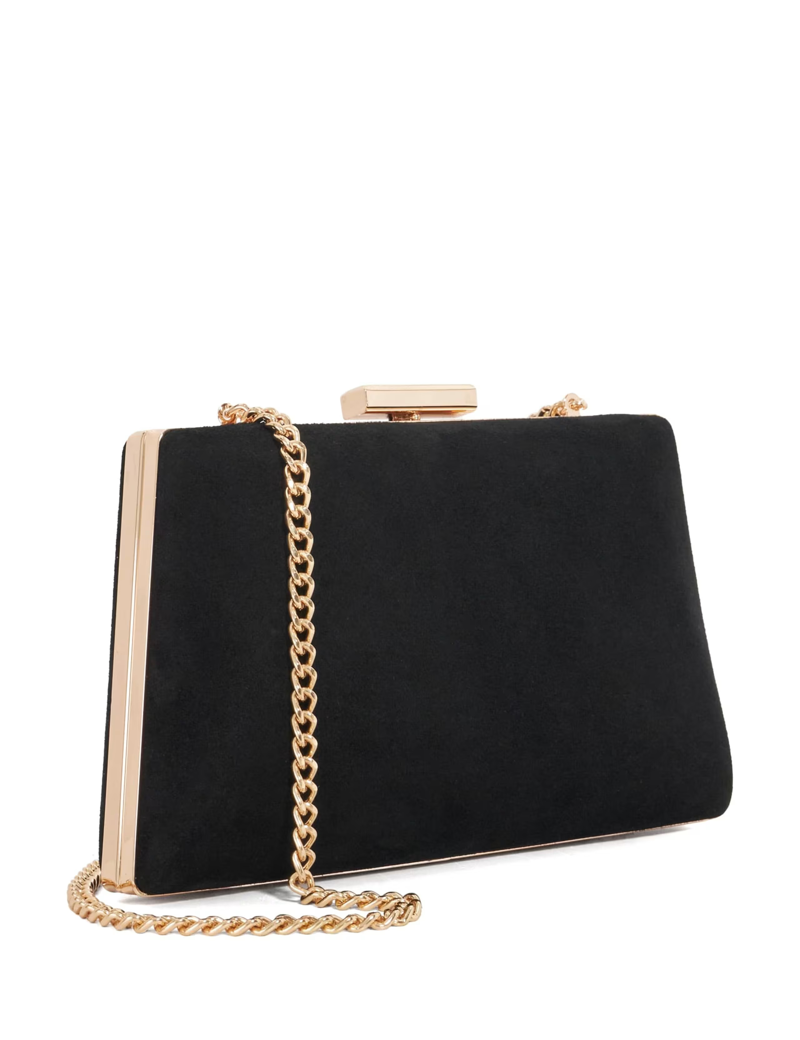 Leather Angled Frame Clutch Bag | Marks & Spencer (UK)