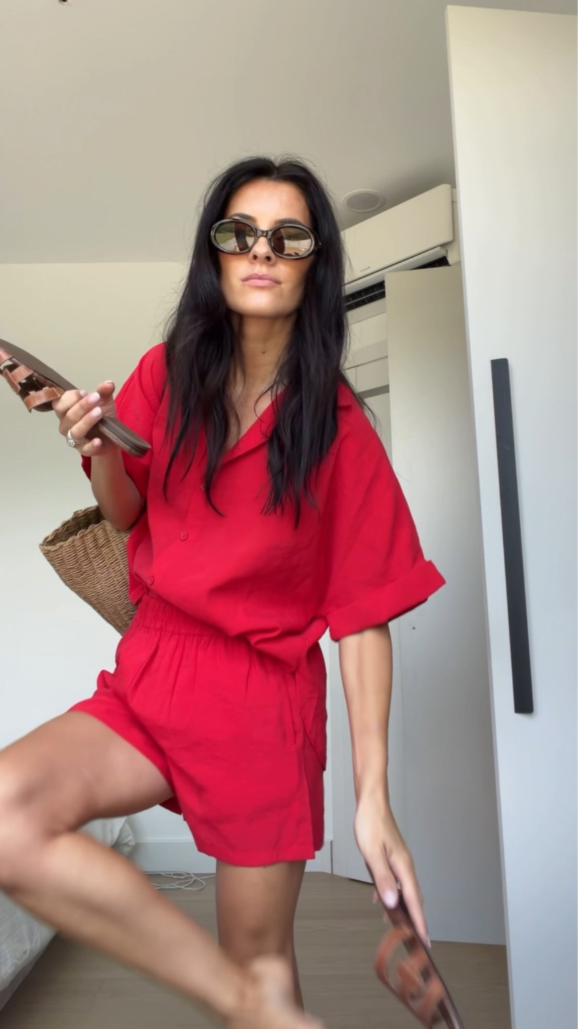 Red matching set 😍
Comes in more colors

#LTKootd #LTKPetite #LTKTravel