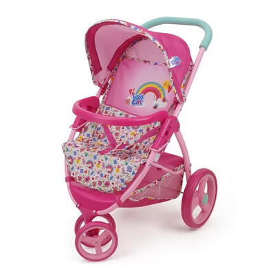 Baby Alive: Doll Jogging Stroller - Pink & Rainbow - Fits Dolls Up To 24" | Target