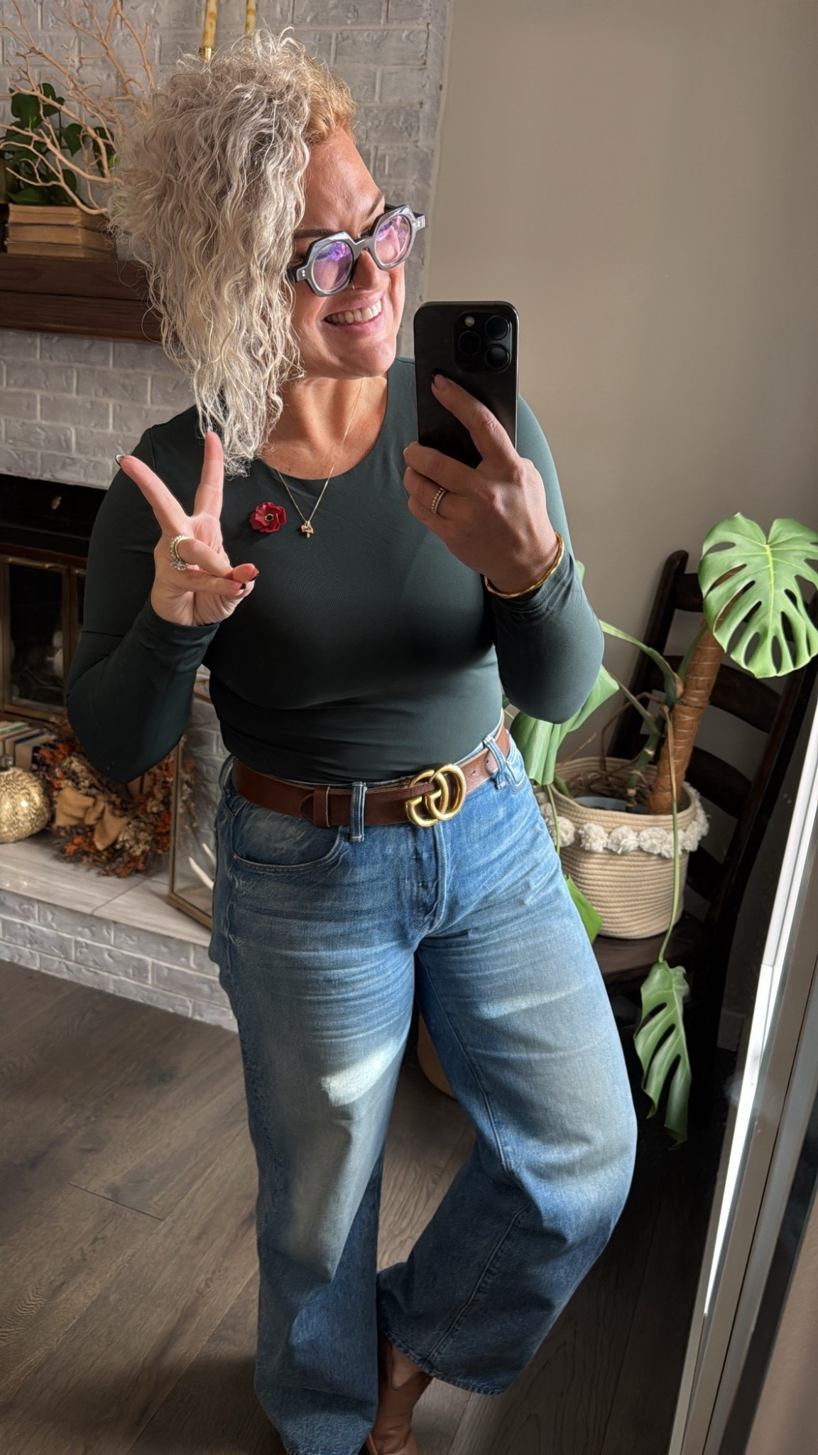 Loves these bodysuits! Especially paired with oversized denim. Wearing a medium. These are SUPER form-fitting and fit TIGHT. Have a thong back, and a 2-snap enclosure. These come in long or short sleeves. 

#LTKfall #LTKbeauty #LTKwinter