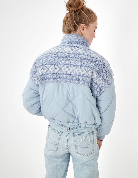 AE Reversible Chill Puffer | American Eagle Outfitters (US & CA)