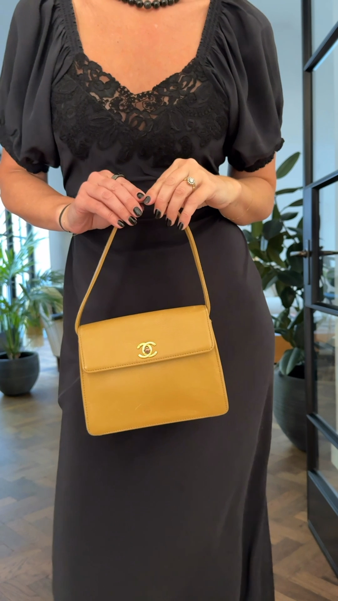 What I wore to celebrate 10 years of RIXO | wedding guest dress | black dress | wedding guest outfit | autumn | yellow bag | vintage Chanel bag | sock and loafers  | Date night | Black Silk Dress | Bag | Loafers | City | September 

#LTKautumn #LTKdatenight #LTKuk