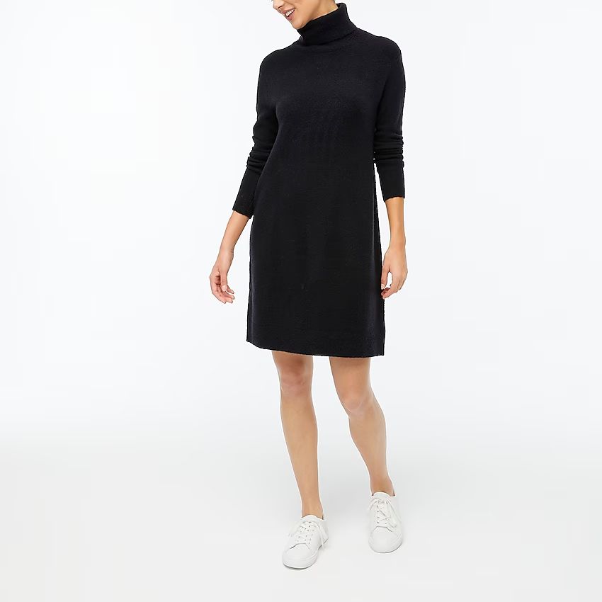 Relaxed sweater-dress in extra-soft yarn | J.Crew Factory