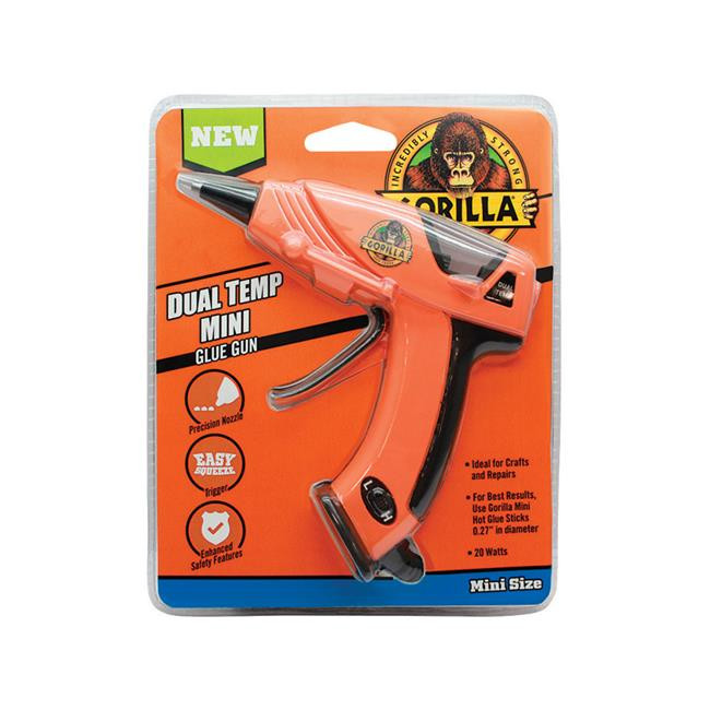 Gorilla Glue Mini Hot Glue Gun, 1 Each, Orange - Walmart.com | Walmart (US)
