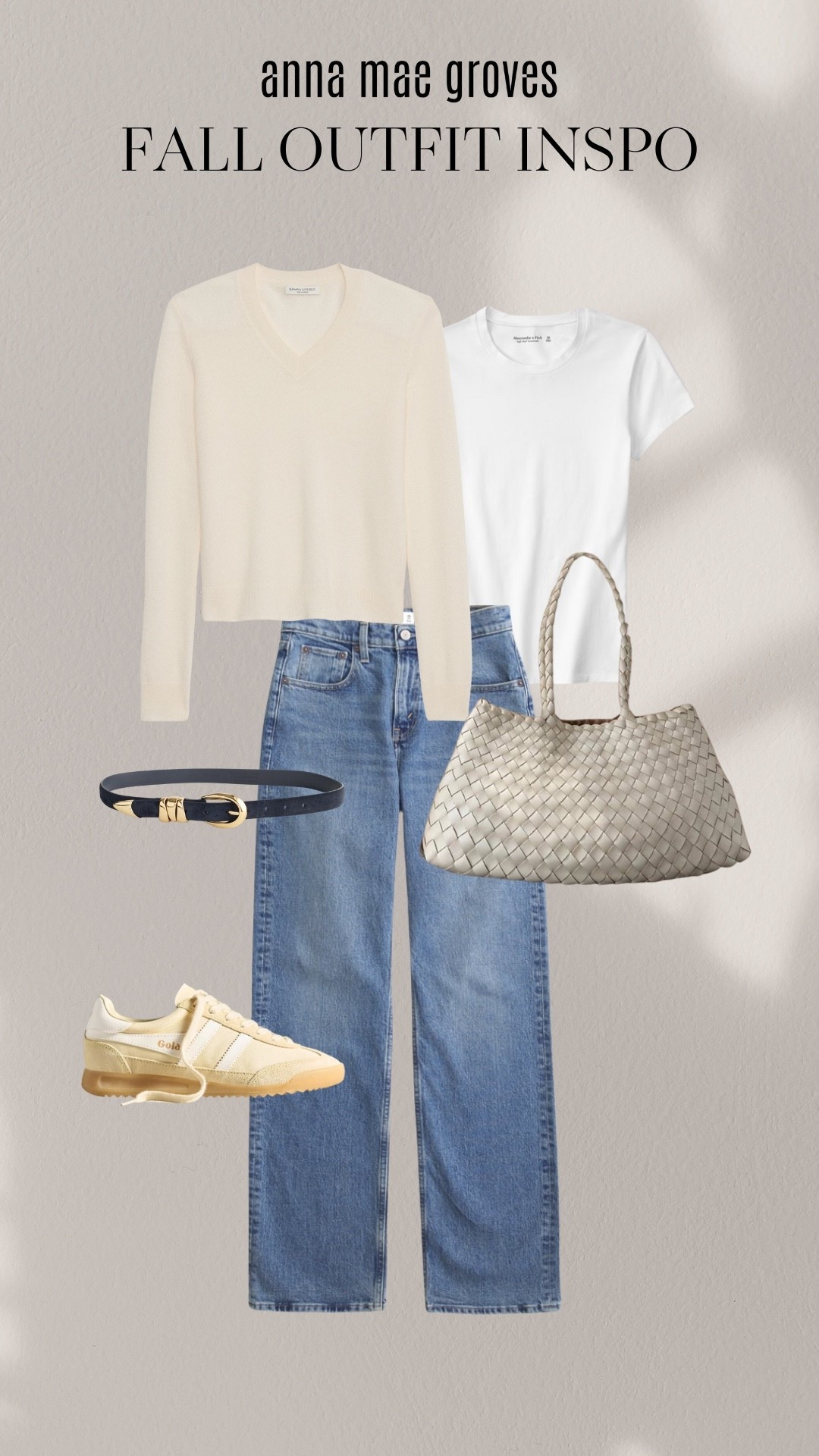 Casual fall outfit inspo for those days when you’re running around town but still want to feel put together! Have I proved yet how versatile a v neck sweater is😂? I love a tee layered under, it just feels so fresh! 

#LTKPetite #LTKSeasonal #LTKFindsUnder50