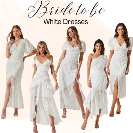 Bride to be white dress inspiration!

White dress
Bachelorette
Engagement
Bridal shower
Rehearsal dinner
Honeymoon

#LTKstyletip #LTKwedding
#LTKfindsunder100

#LTKfindsunder100 #LTKbeauty #LTKwedding