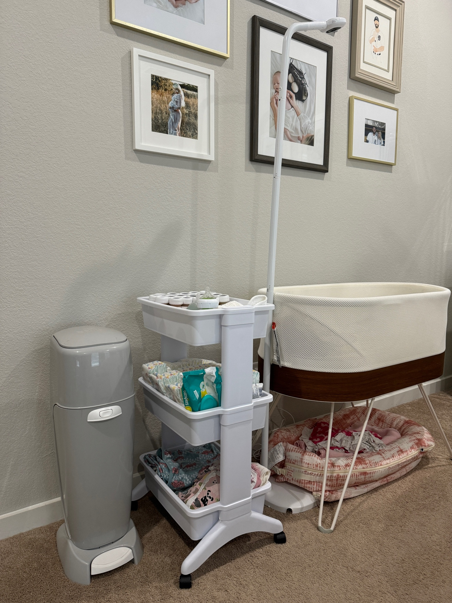 Sharing the details for our newborn setup. This has made night times so much easier 🙌🏼

#LTKBump #LTKFamily #LTKBaby