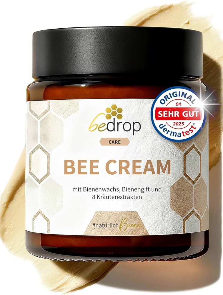 bedrop Bienengiftsalbe hochdosiert (k\u00fchlend & w\u00e4rmend) - Bee Cream Bienengiftcreme f\u0... | Amazon (DE)