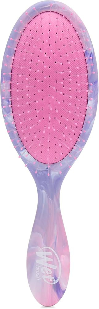 Wet Brush Original Detangler, Pink (Matte Marble), Ultra-Soft IntelliFlex Bristles Glide Through Tangles, Detangling Hair Brush (Wet & Dry), Women & Men, Limited Edition | Amazon (US)
