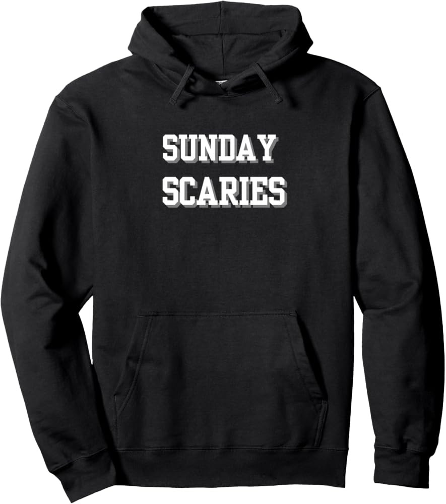 Sunday Scaries Halloween Pullover Hoodie | Amazon (US)