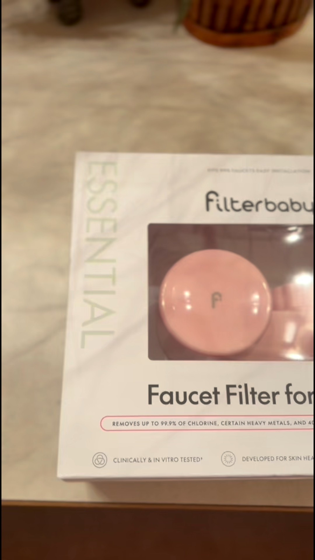 I have yet to install my Filter Baby Faucet Filter. I plan on installing in the next few days with help from a professional. I’ll share my journey. Stay tuned...

#LTKstorytime #LTKselfcare #LTKBeauty