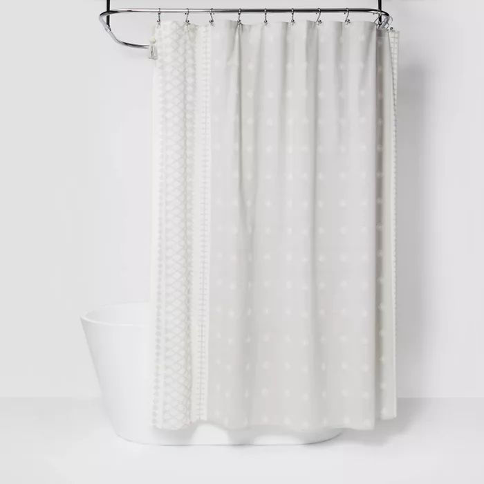 Printed Shower Curtain Gray - Opalhouse™ | Target