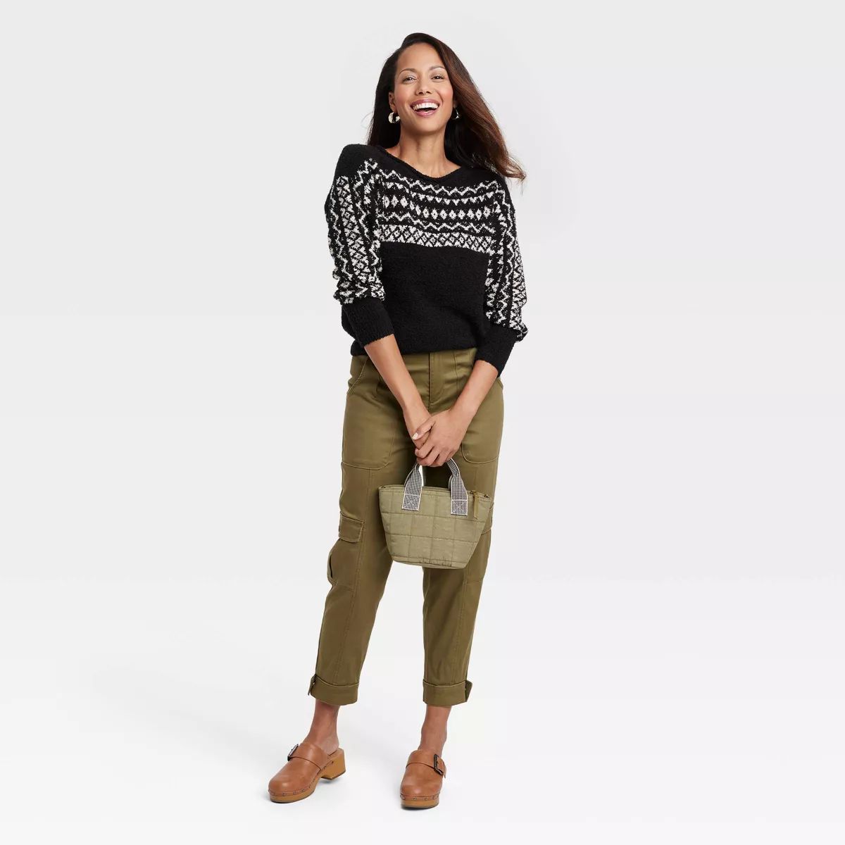 Women's Fair Isle Sweater - Knox Rose™ | Target