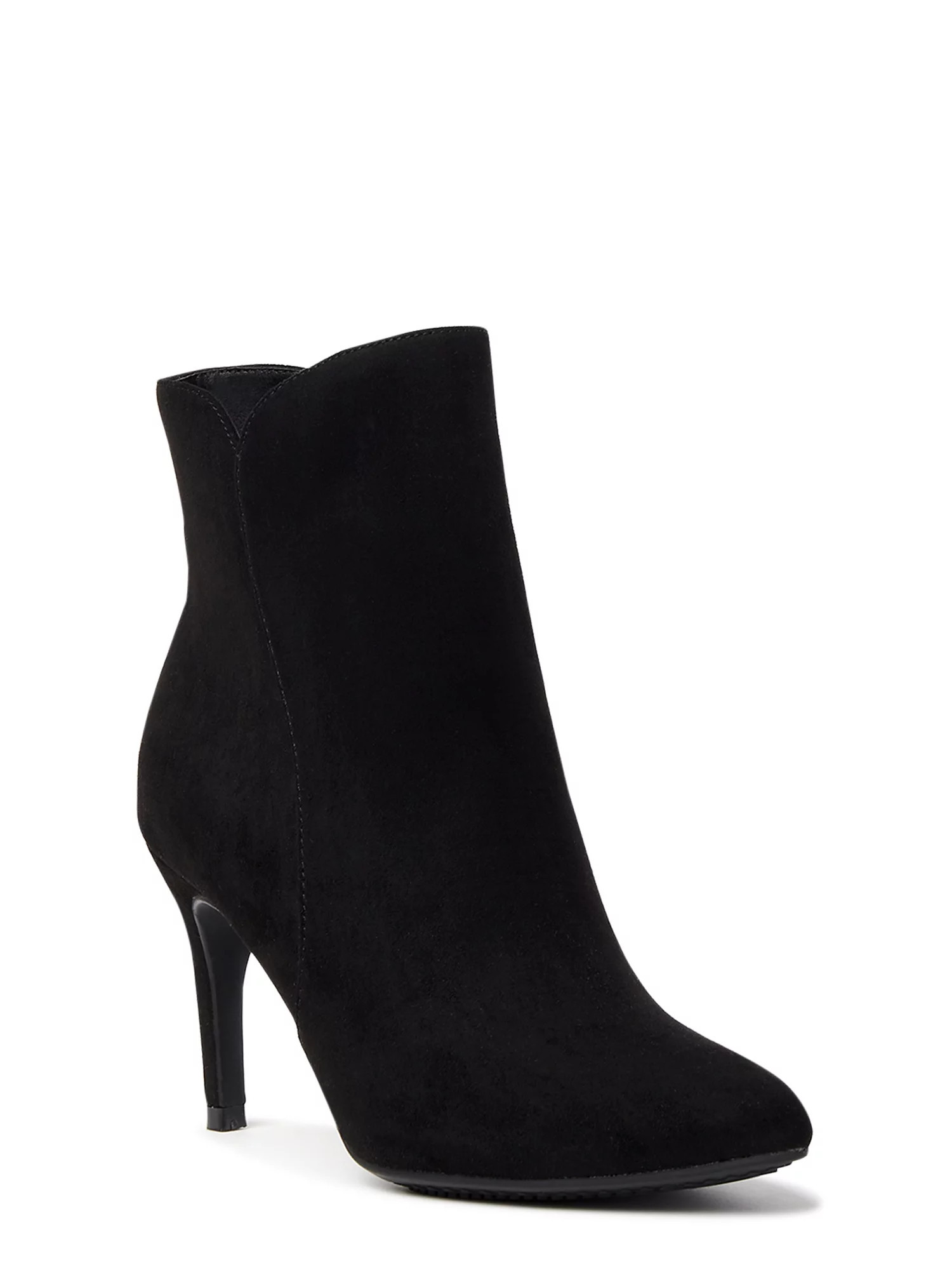 ScoopScoop Women's Stiletto Ankle Booties | Walnart Fashion | Black Booties | Plus Size Christmas  | Walmart (US)