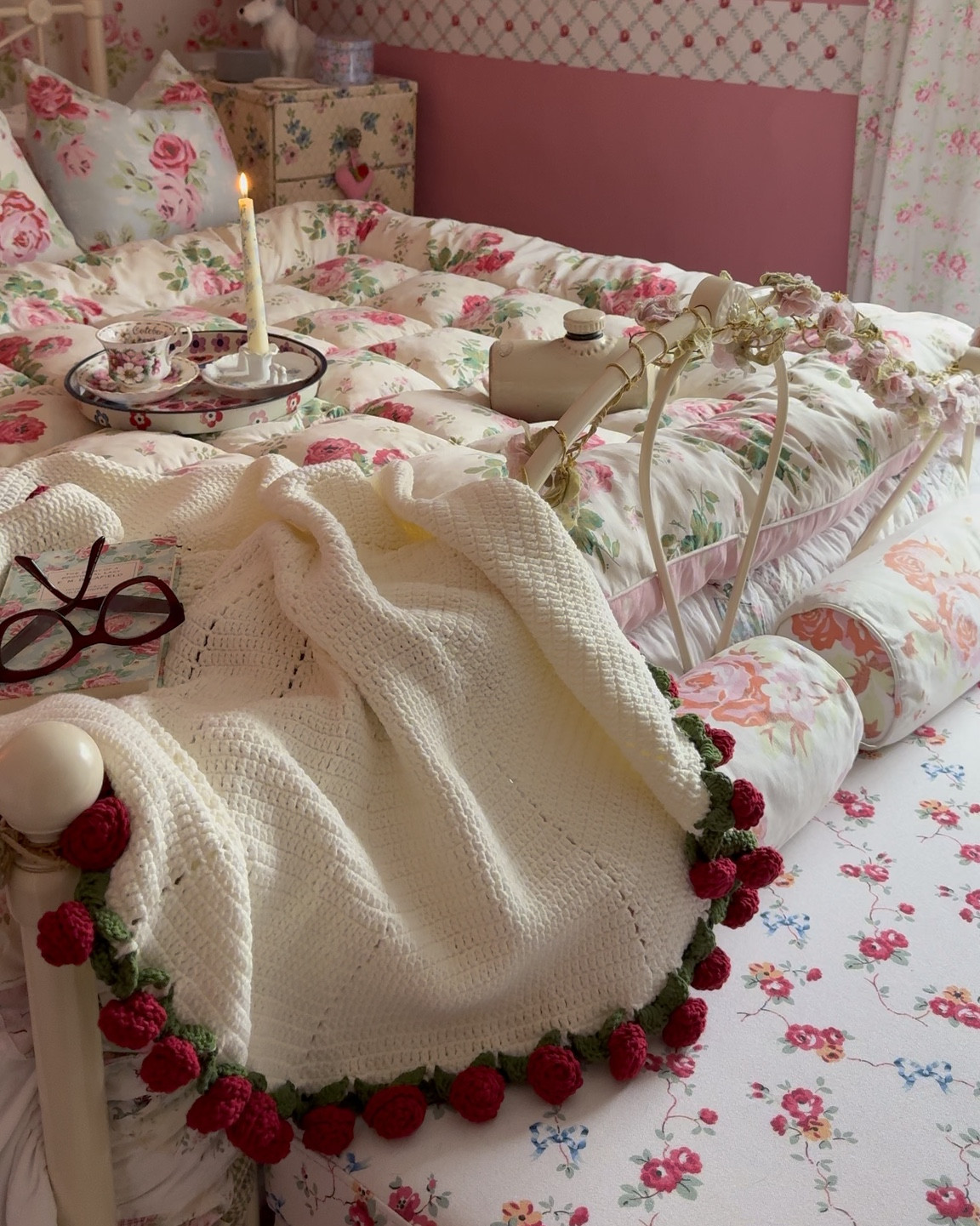 The coziest softest crochet blanket or sofa throw 

#LTKhome #LTKautumn #LTKluxury