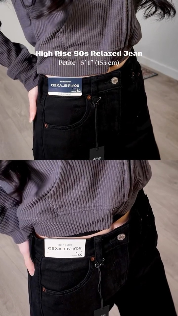 155cm - If you don’t want to wear heels, go for the extra short length. And if you’ve got curves, definitely check out the “Curve Love” collection!

I love these fits, they make my legs look so much longer! 

Finding jeans that fit as a petite is such a struggle 🫠 come with me to find us the perfect pair!👖

•
•
•
•
•
•
•
•
•
•
•
#petiteoutfit #petitefashion #petitefashionblogger #dailyoutfit #dailyoutfitinspo

#LTKjeans #LTKstyletip #LTKpetite