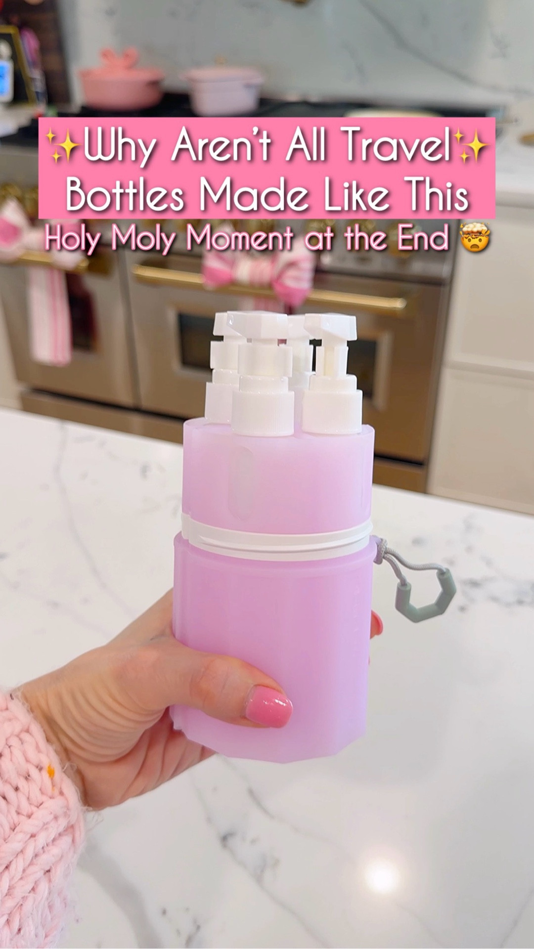 The travel toiletry bottles I’m obsessed with — perfect for family trips or work travel. Leak‑proof case, TSA‑approved refillable pumps, labels, and the best part: they suction cup to the shower wall. Makes sharing a hotel bathroom so much easier.
travel essentials toiletry organization tsa approved amazon finds packing must haves leak proof bottles traveling with kids work travel

#LTKTravel #LTKHome #LTKSaleAlert