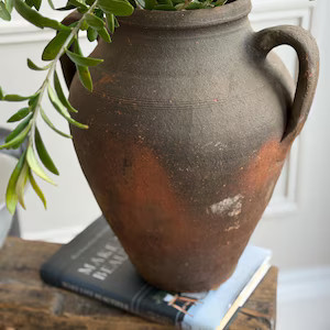 Antique Turkish Olive Vessel Medium - Etsy | Etsy (US)