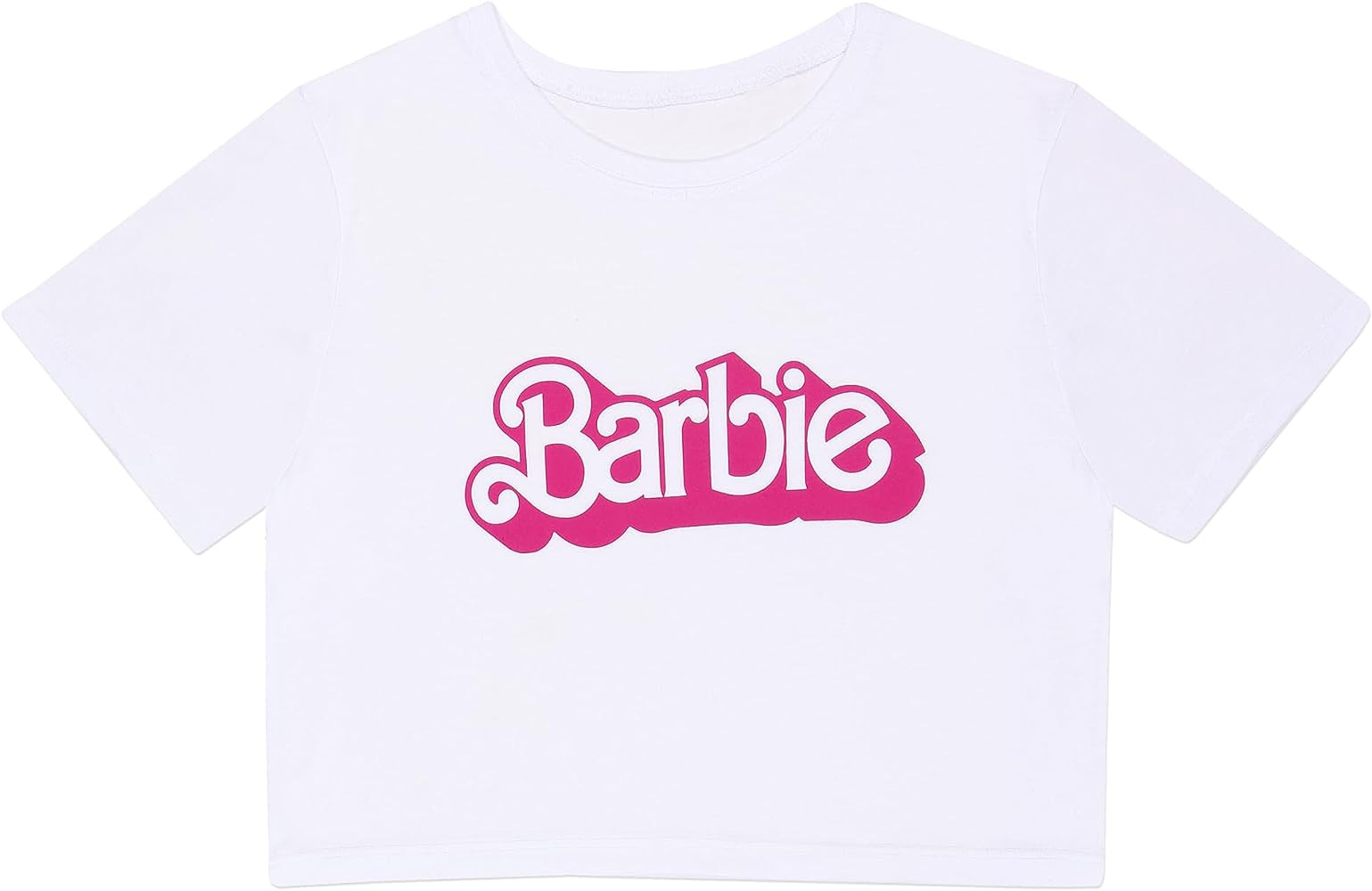 Barbie Crop Top Women | Cropped T Shirts for Women | Womens Summer Tops | Official Merchandise | Amazon (US)