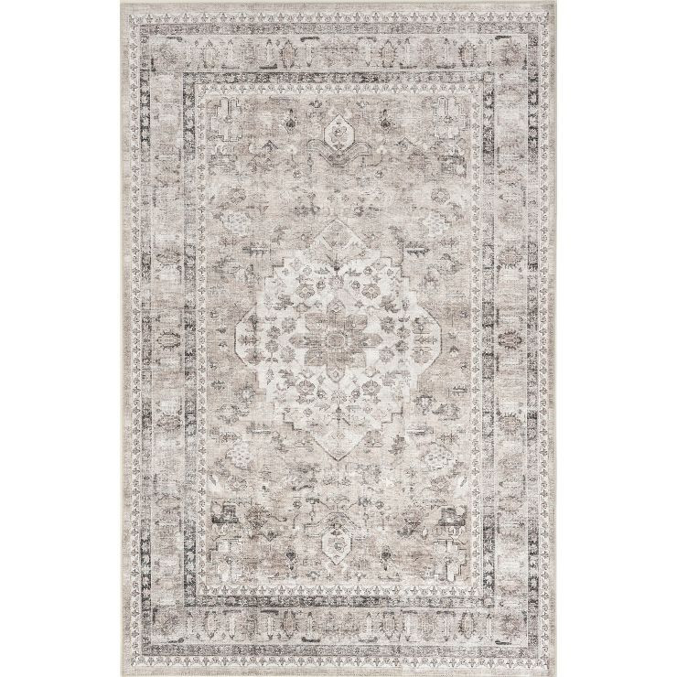 nuLOOM Davi Faded Stain-Resistant Machine Washable Area Rug | Target