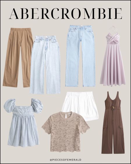 New arrivals from Abercrombie, Abercrombie fashion finds, Abercrombie style, outfit ideas for spring 

#LTKstyletip
