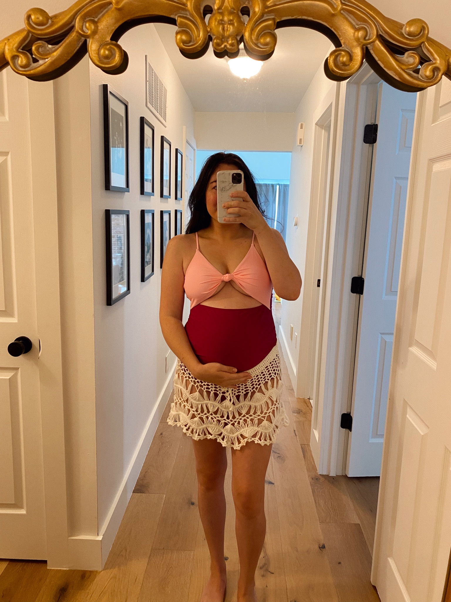 This maternity suit is so cute & comes in a bunch of colors! 

#LTKswim #LTKbump #LTKunder50